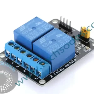 2 Channel 5V Relay Module With Optocoupler isolated
