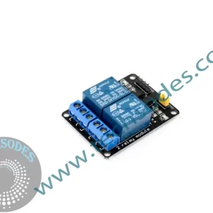2 Channel 24V Relay Module With Optocoupler isolated