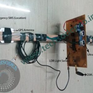 Blind Person's Smart Stick Using Arduino, GPS, GSM, Ultrasonic Sensor, LDR, and Water Sensor