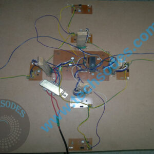 Density Based Advance Traffic Light System with 8 sensor using 8051