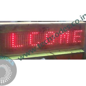7x40 GSM Based Led Notice Board Using PIC
