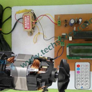 Induction Motor Speed Control Using IR Remote With ZVS